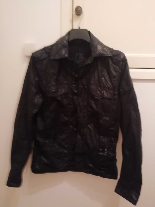 Casaco preto unissexo da Salsa