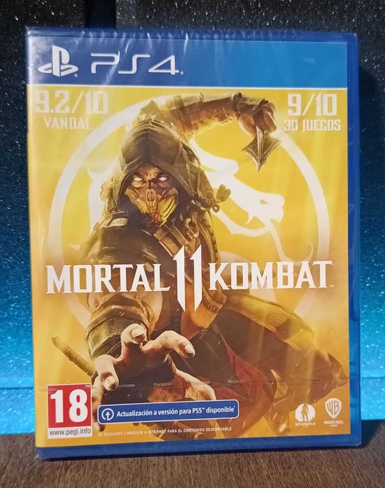 Mortal Kombat 11 PS4 / PS5 - fenomenalna bijatyka PL (na dwóch)