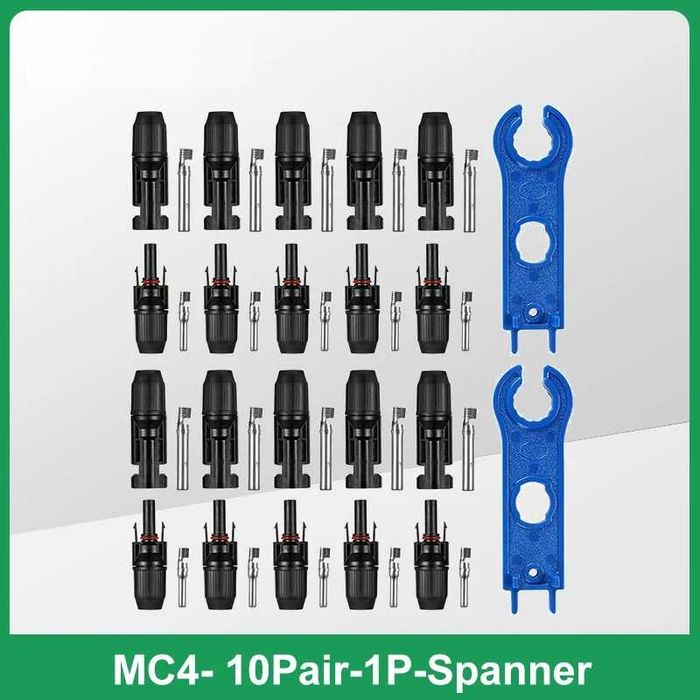 Коннектор MC 4 для соединения солнечных панелей.