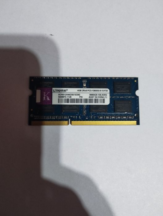 Оперативна пам'ять для ноутбуків DDR3L  2, 4 ГБ