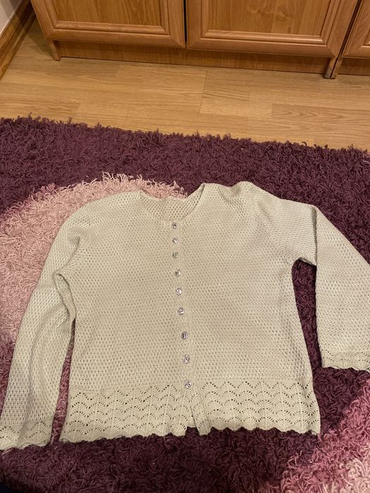 Sweter rozpinany damski
