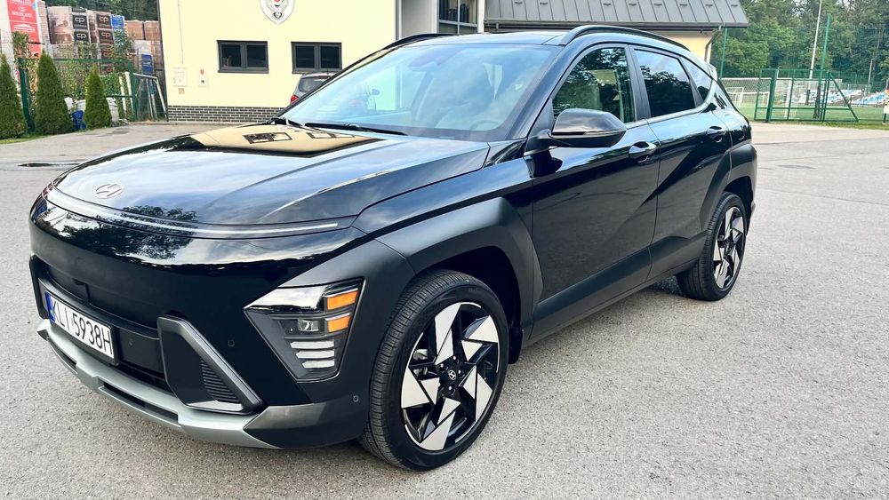Hyundai Kona Najlepsza wersja LIMITED, 4X4, 1,6 turbo, moc 198 KM
