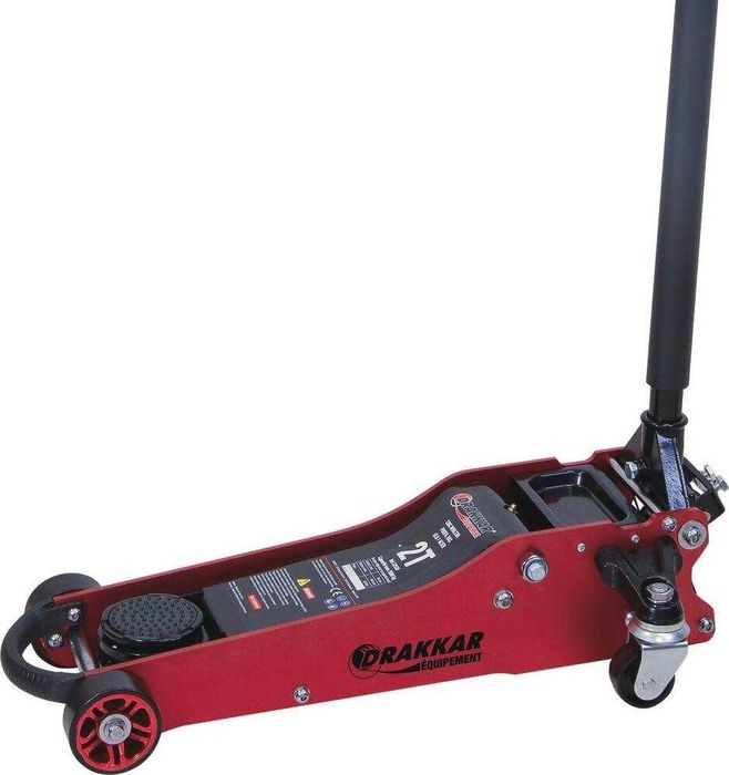 Macaco de Rodas Hidráulico Leve em Alumínio e Aço DRAKKAR 2T 90-460 mm