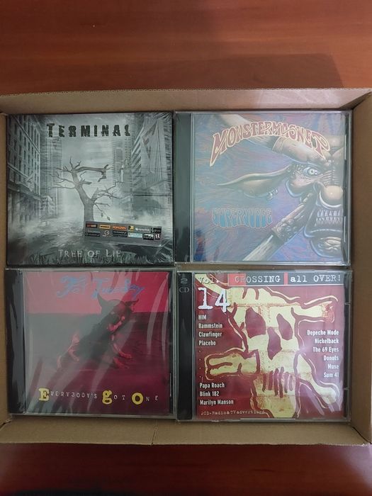 Sprzedam plyty cd z gatunku rocka,hard rocka,heavy metal,nowe Kostrzyn