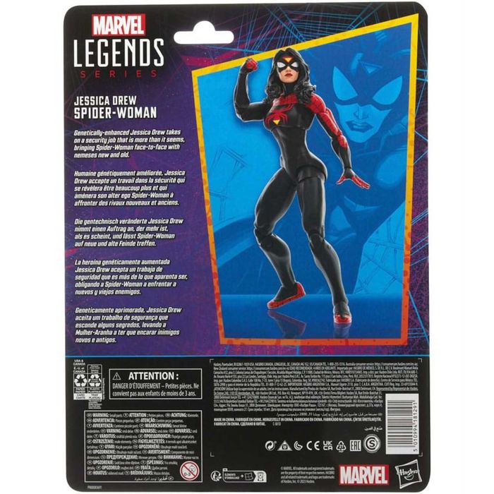 Marvel Legends Figurka Ruchoma Spider-man Jessica Drew Spider-woman