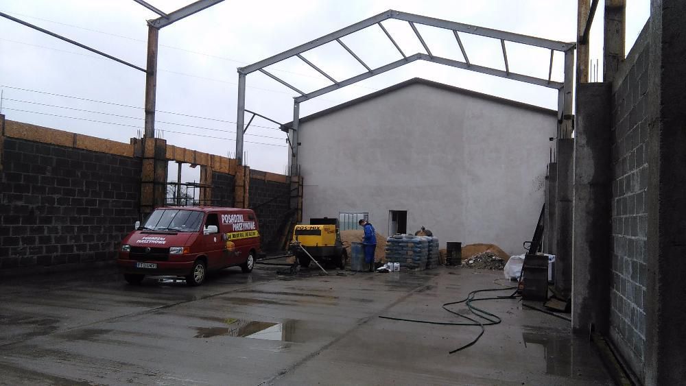 Posadzki wylewki maszynowe betonowe Jastrych Styrobeton Gwarancja!