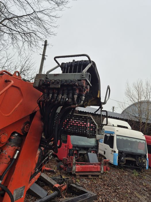 Крани маніпулятори розпридільник палфінгер хіаб та інші