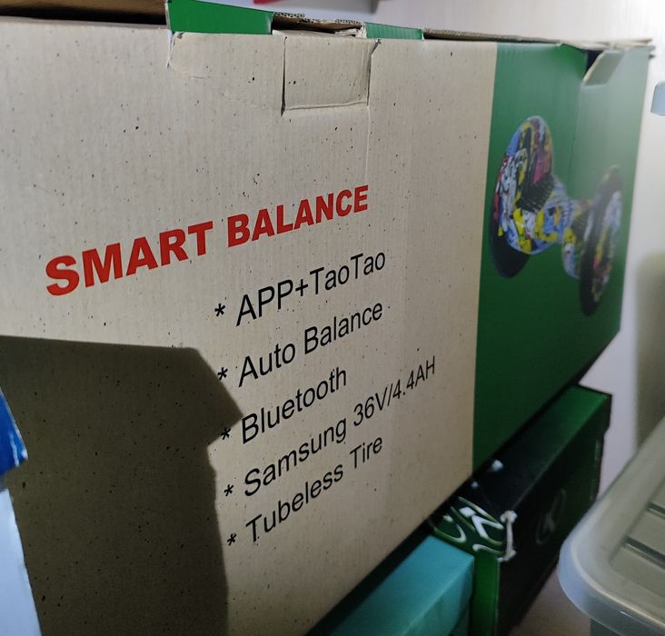 Гіроборд Smart Balance Wheel 10.5 Рожевий космос