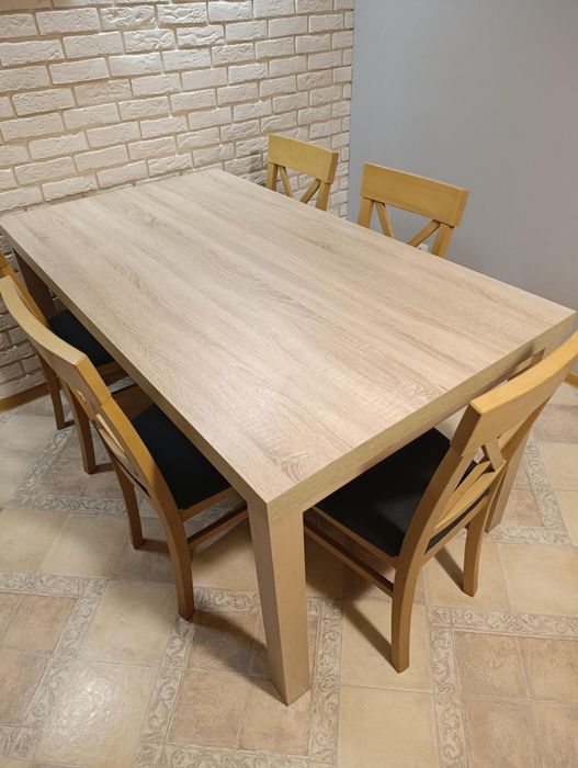 Stół kuchenny dąb sonoma