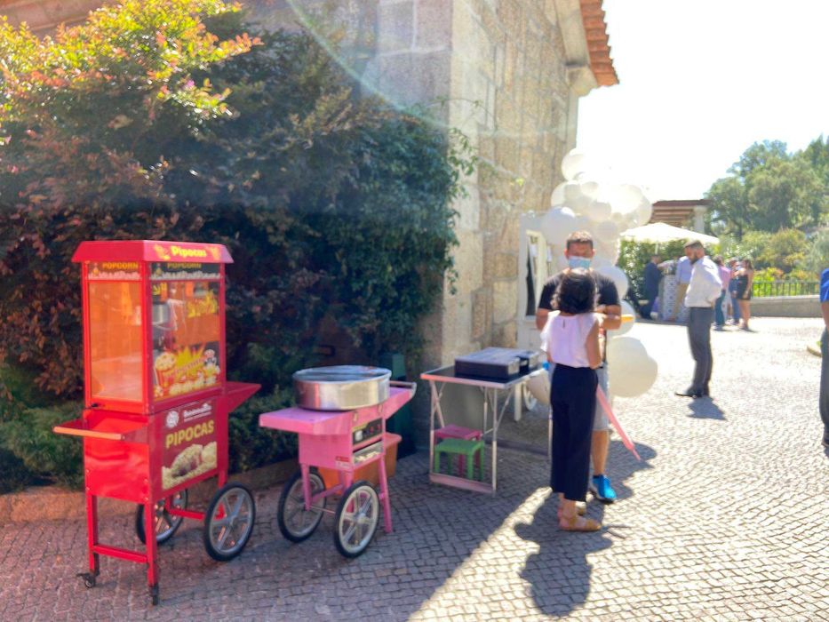 maquina de pipocas  / algodão doce / carrinho de gomas