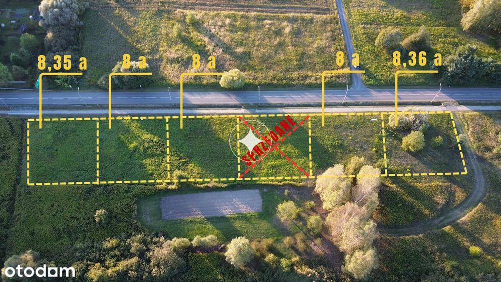 Okazja! 6 działek budowlanych – Tarnobrzeg Sobów