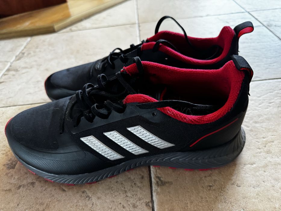 Buty męskie Adidas czrno-czerwone