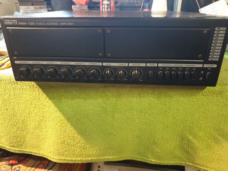 INTER M PAM-120 Public Adress Amplifier wzmacniacz.