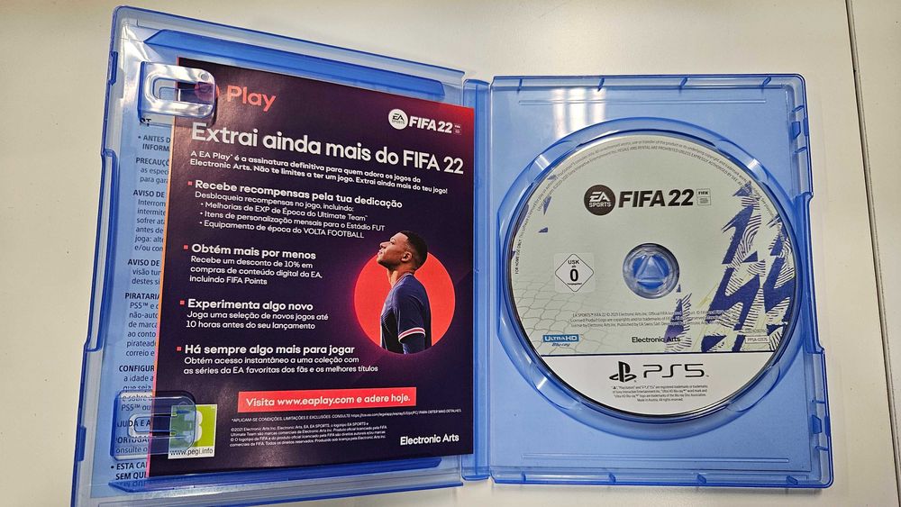 Jogo PS5 Seminovo - Futebol FIFA22