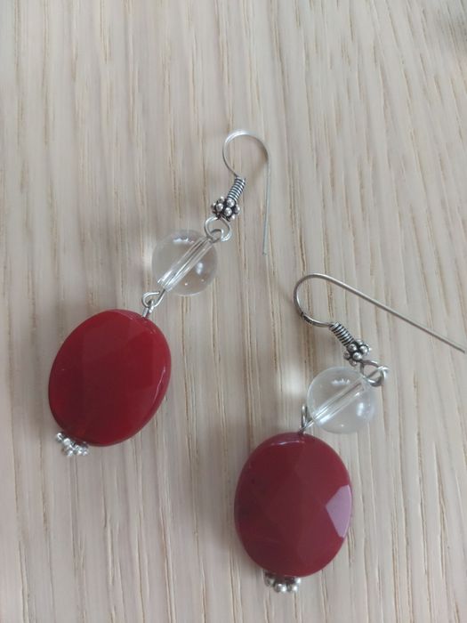 Conjunto de colar e brincos