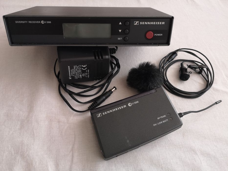 Microfone Lapela Sennheiser ew300