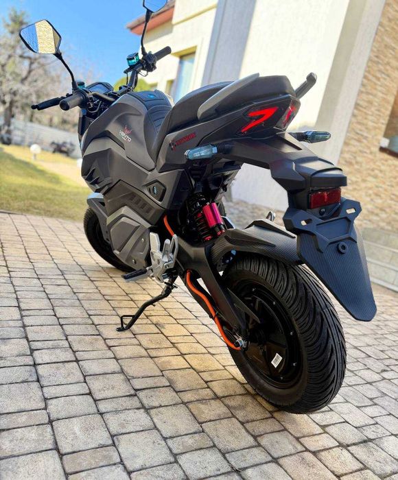 Електробайк Nitron 2800Wt Права не треба Электро мотоцикл 2800W Grey_c