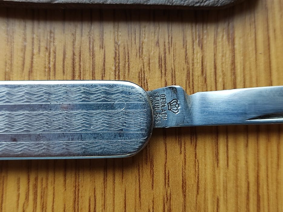 ORYGINALNY Scyzoryk GERLACH Stainless - klasyczny, z etui