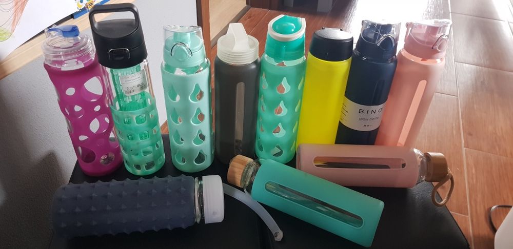 Nowy bidon kubek termiczny n kawę shake termos kawiarka manna wellness