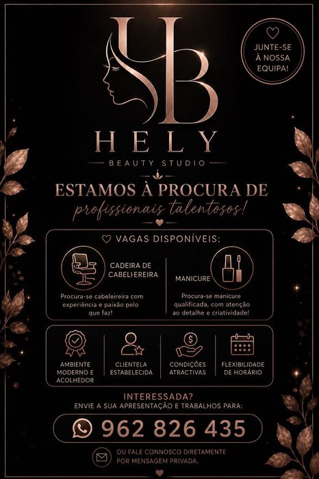 Aluga se cadeira e espaço manicure
