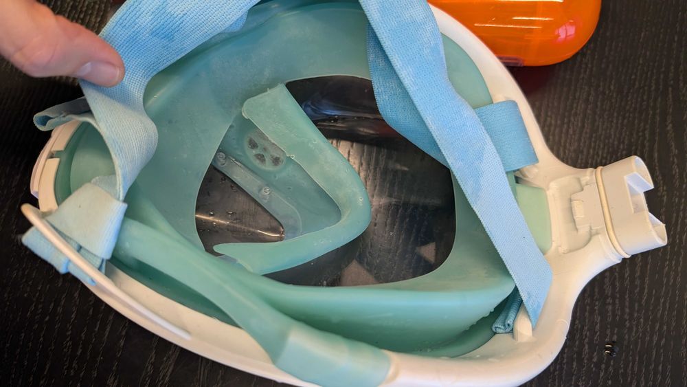 Maska do snorkowania do nurkowania dla dziecka