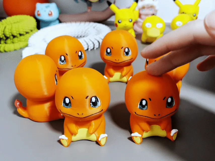 Pokémon Charmander Brinquedo de Pressionar Anti-Stress