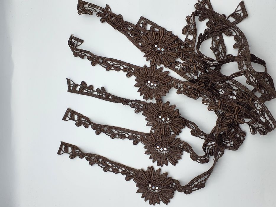 Wstawki brązowe zestaw K-5 szt.