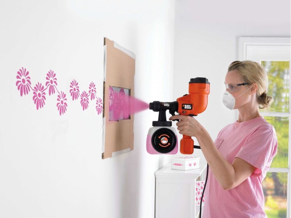 Pistola de pintura eletrica Black&Decker