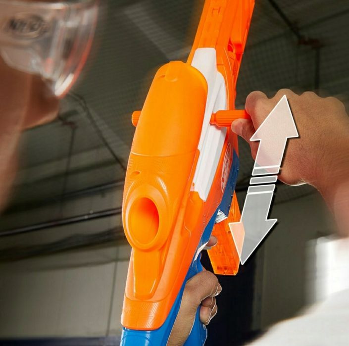 NERF N-Series Wyrzutnia Pinpoint Blaster + strzałki
