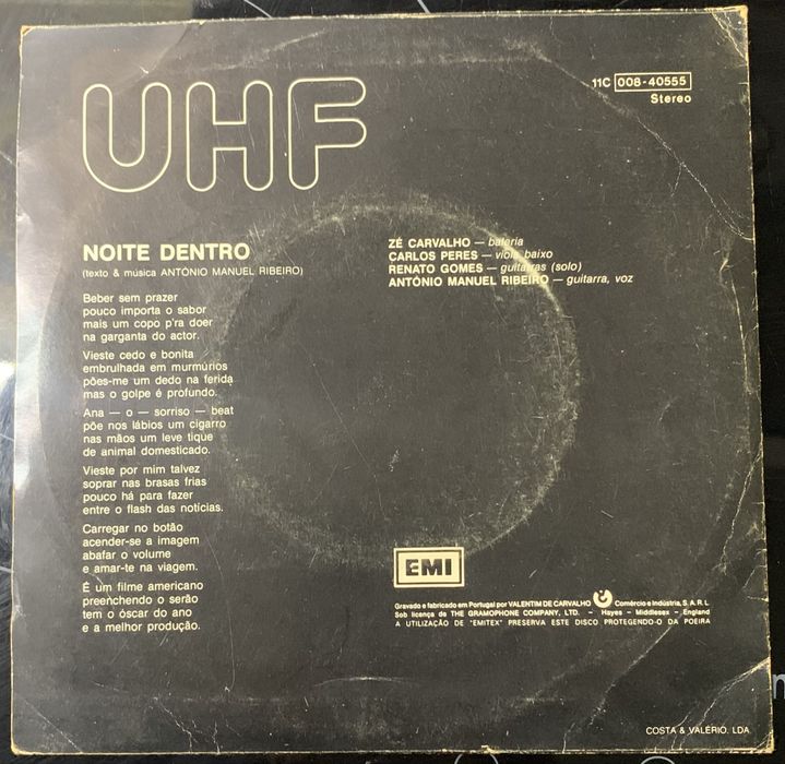 Vinil 7” UHF 1981