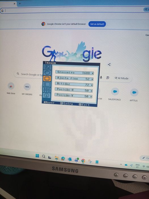 Monitor antigo Samsung