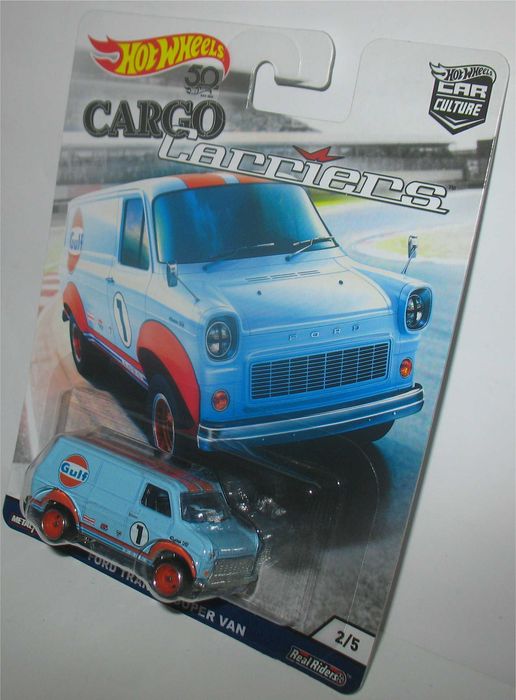 Hot Wheels - Ford Transit Super Van - Gulf (2018)