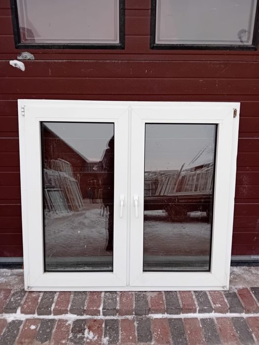 Okna plastikowe pcv 145x132 dwuskrzydłowe DOWÓZ CAŁY KRAJ