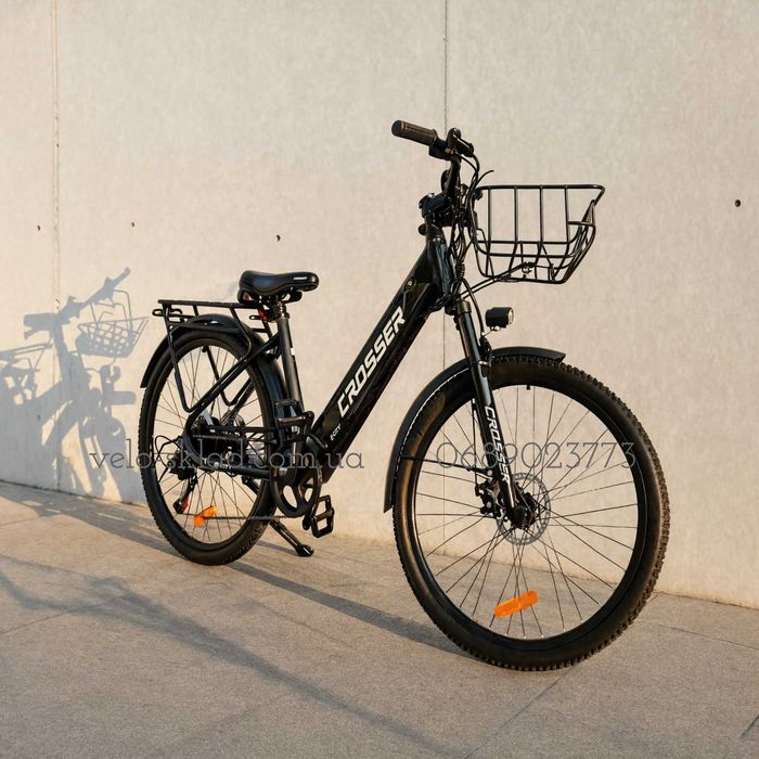Електровелосипед Crosser E-City 26" 500W 10,4Ah  36V (и 48V)