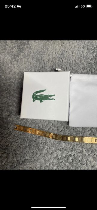 Pulseira lacoste