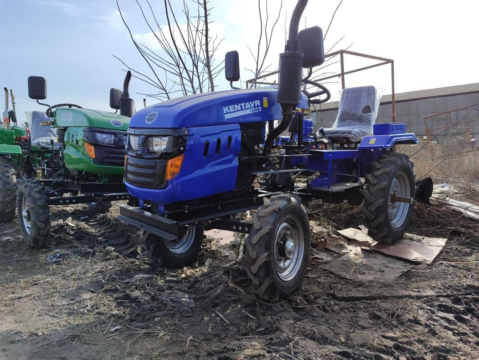 Трактор Кентавр 160В фреза та плуг