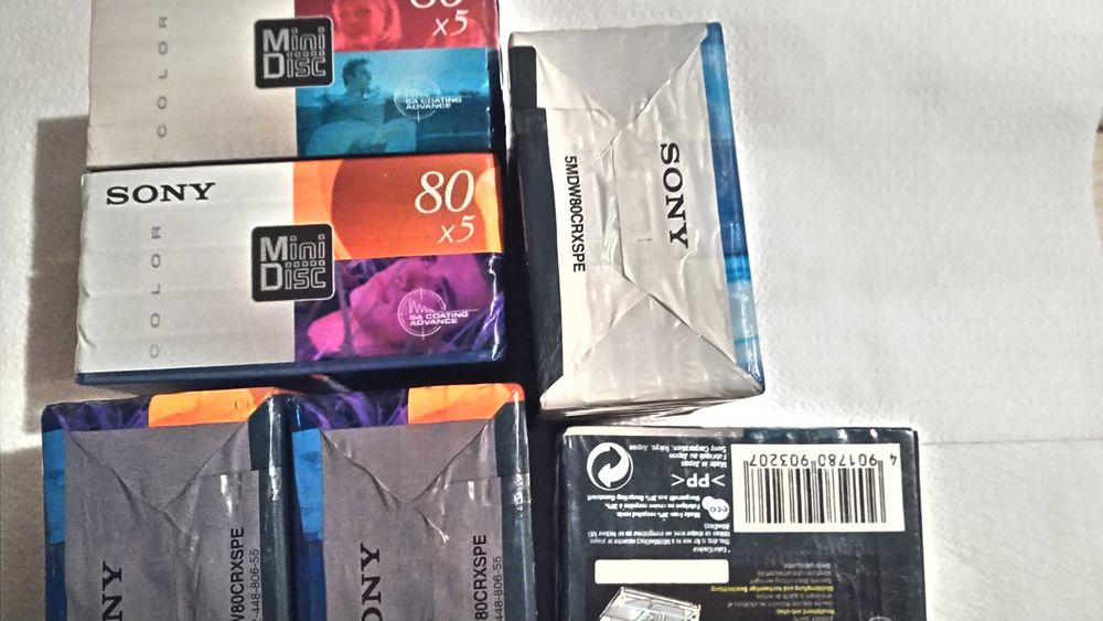 Мини диски Sony color , Япония