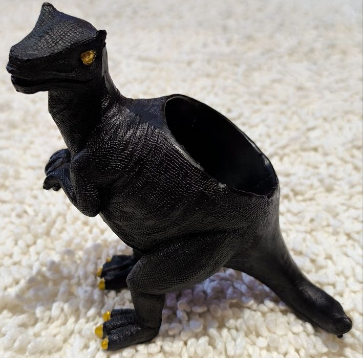 Dinozaur doniczka figurka