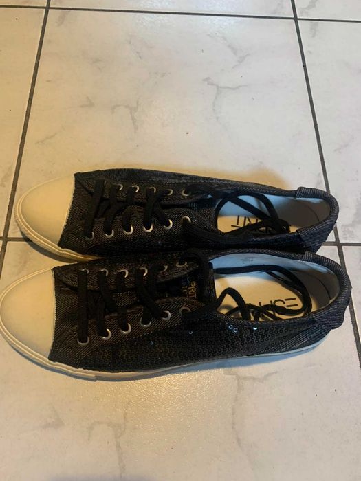 ESPRIT buty sportowe sneakersy trampki tenisówki cekiny 41