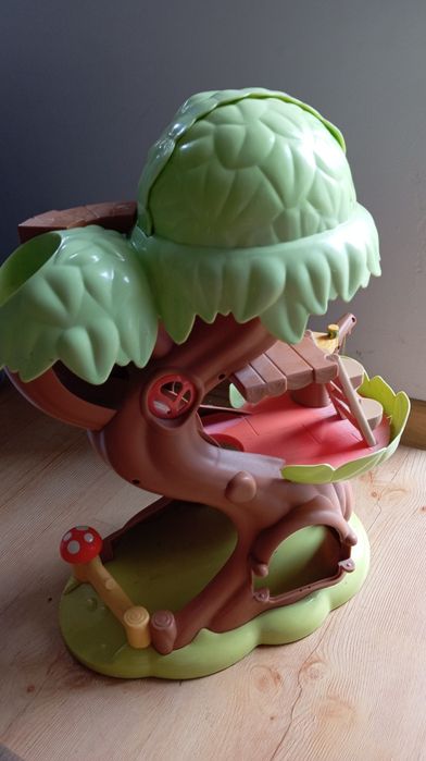 Domek na drzewie zabawka dom wróżek z dźwiękiem domek dla lalek