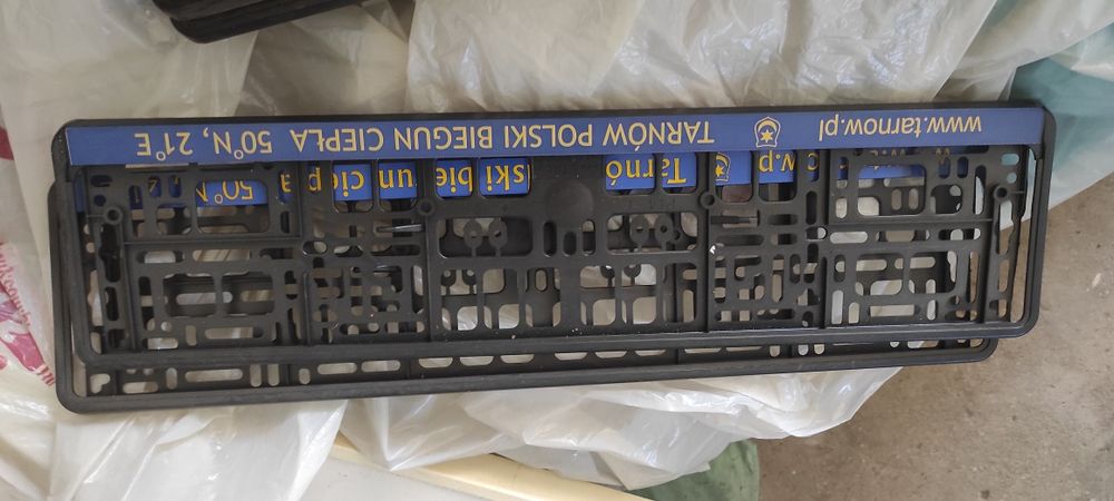 Ramki na tablice rejestracyjne Tarnów