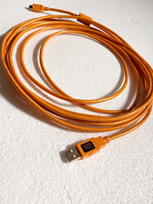 USB Cable - Tether Tools - USB 2.0/USB Micro-B - 4.6 m - In Good Condition64284338331779123