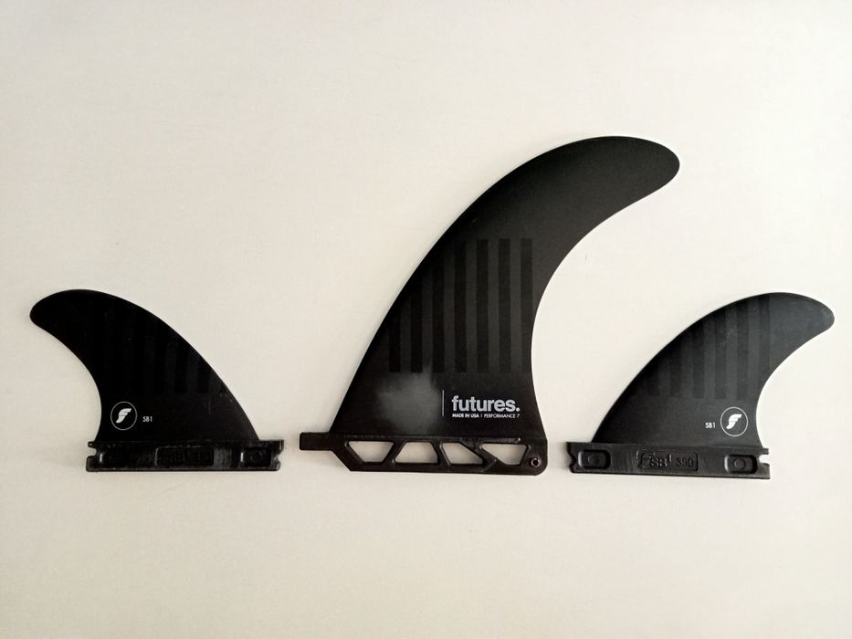 Surfboard C.I. midlength 7 Futures / extras