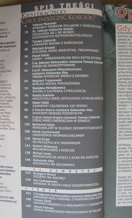 Opcja na prawo kwartalnik 6 szt kpl