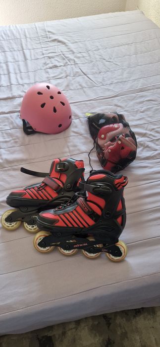 Patins em linha . .