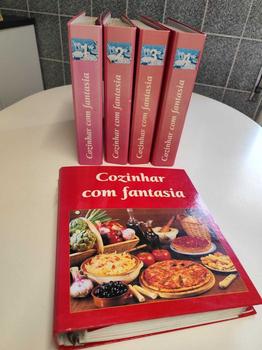 Coleção Completa "Cozinhar com Fantasia"