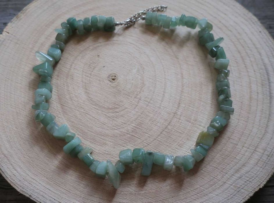 Naszyjnik z nefrytów nefryt