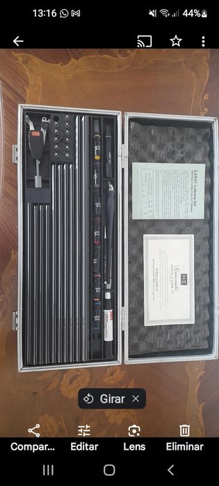 Conjunto Leroy Lettering Set Vintage