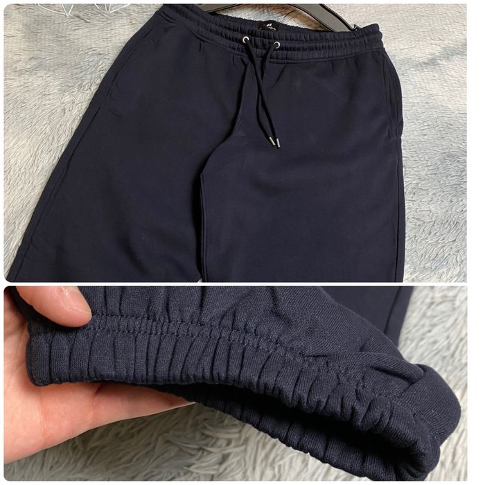 Прожам мусжкой тёмно синий спортивный костюм утепленный H&M