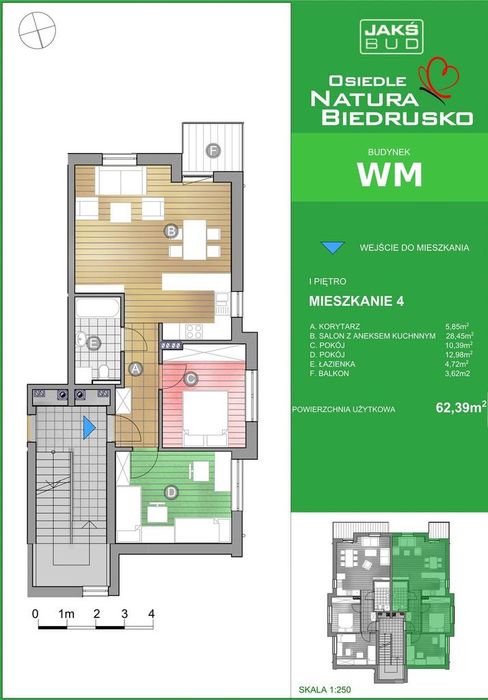 Mieszkanie 3-pojowe z balkonem I Rowerownia GRATIS!